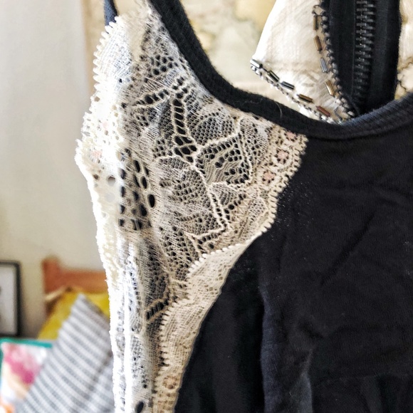 Free People Ruffle Mini Dress / Top - Picture 2 of 6